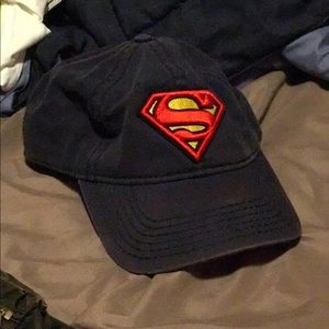 Superman embroidered hat